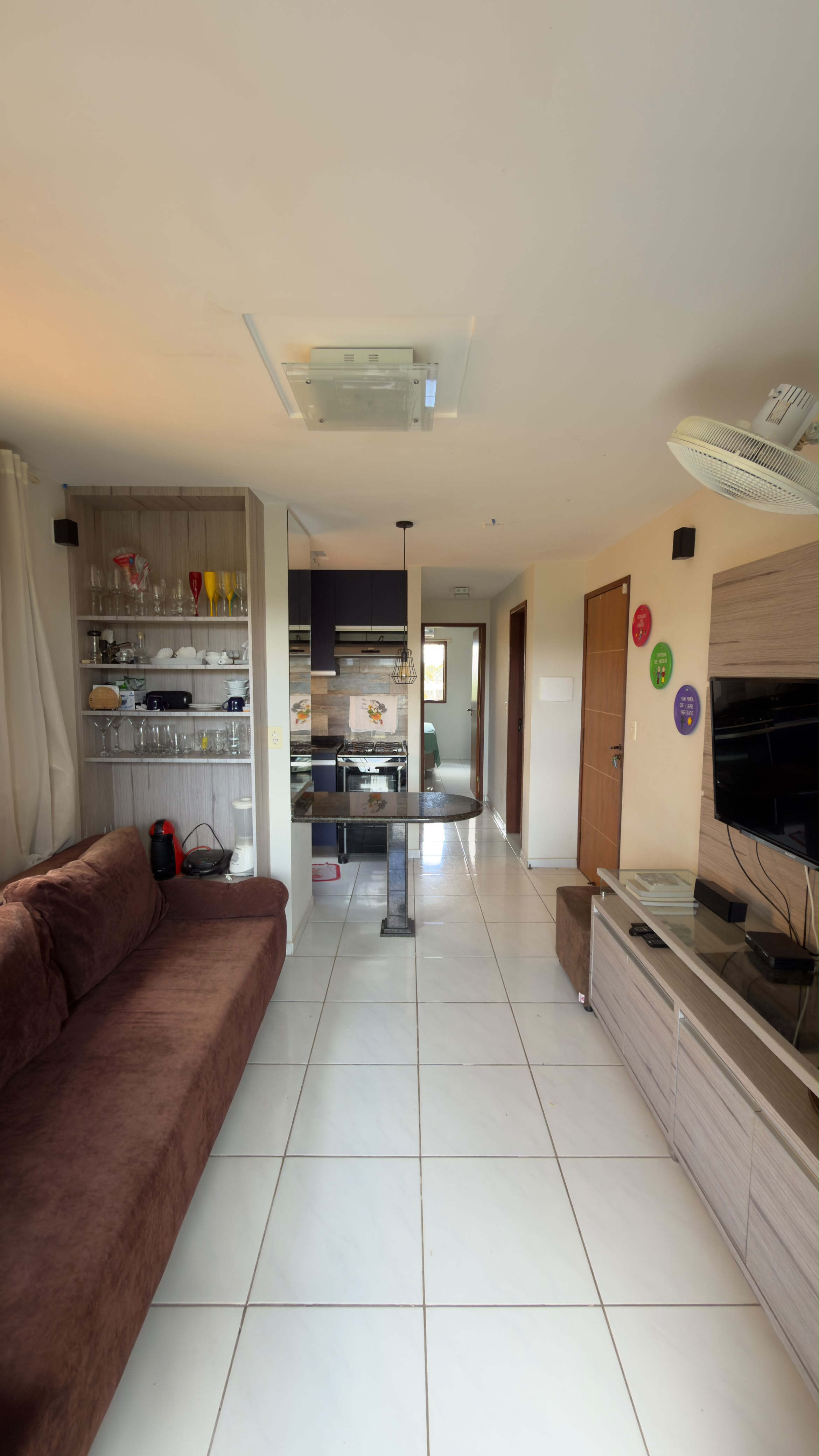 Sala do flat